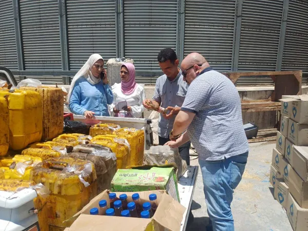 جانب من الضبطيات 