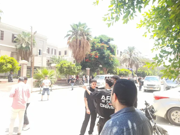 طلاب الثانوية العامة ببنى سويف 