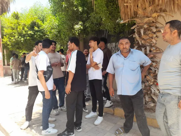 طلاب الثانوية العامة ببنى سويف 