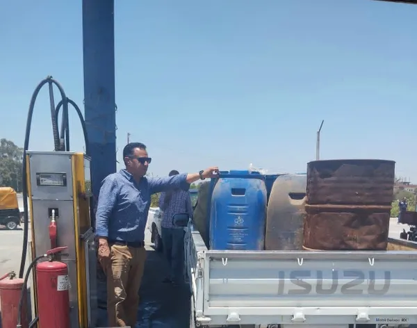 مدير الرقابة التموينية في حملات مشددة على محطات الوقود 