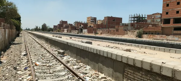 مزلقان القصاصين الجديدة بالإسماعيلية 
