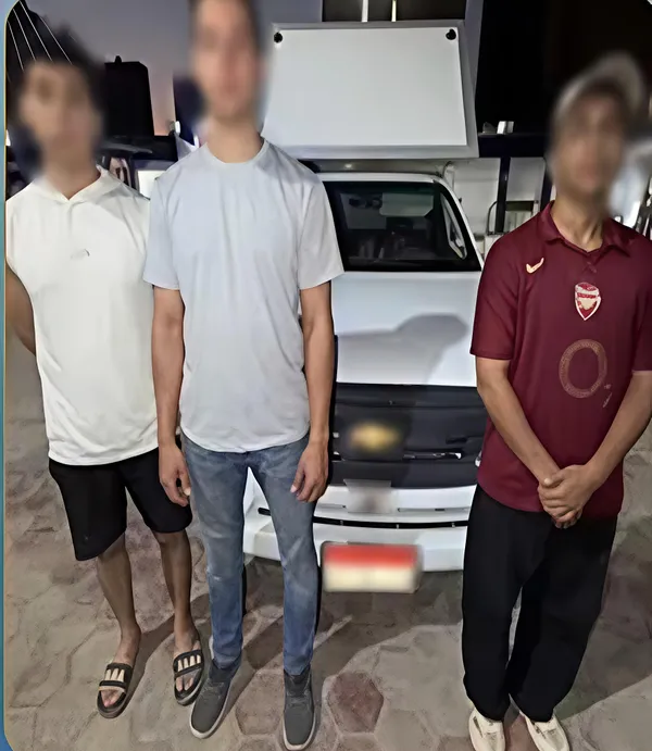 الجناة والمجني عليه 