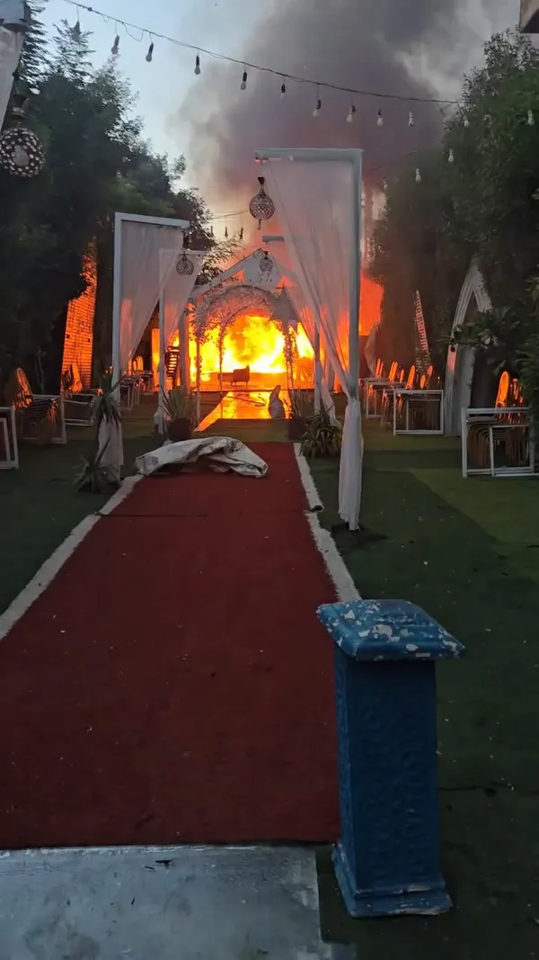 الحريق
