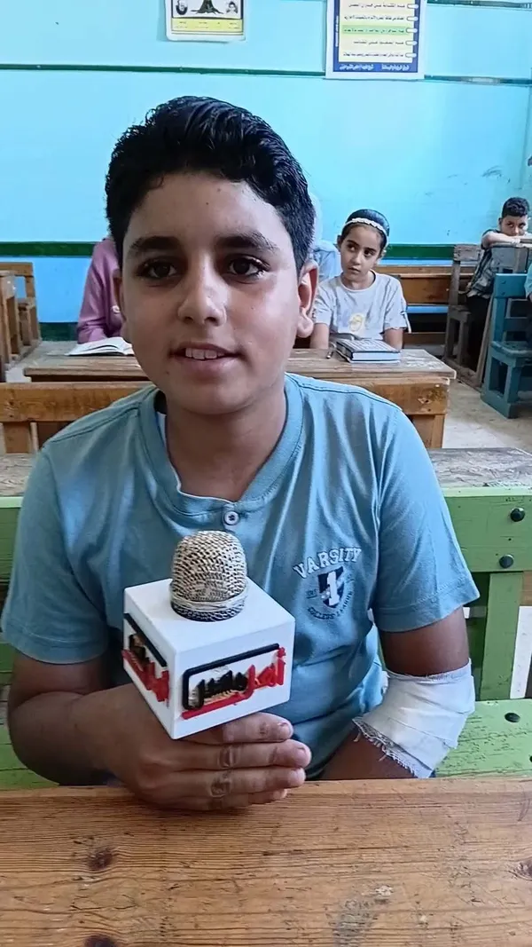 الطالب محمد بدران 