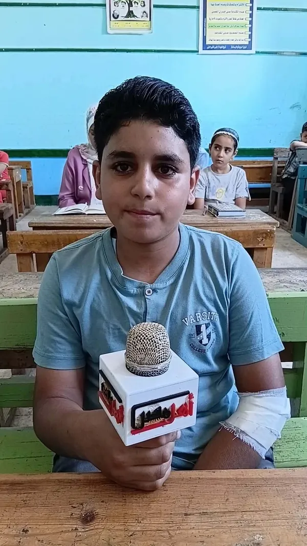 الطالب محمد بدران 