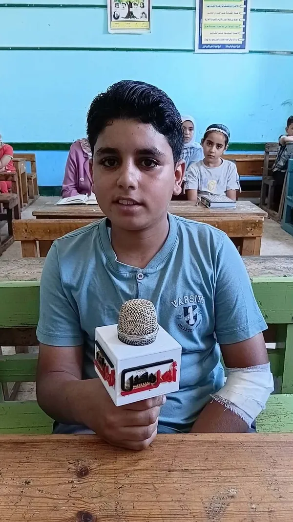 الطالب محمد بدران 