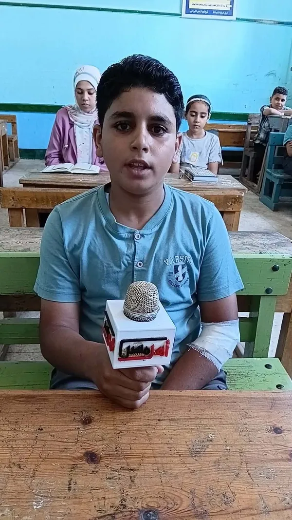 الطالب محمد بدران 