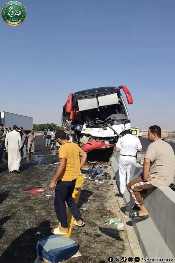 جانب من الحادث 
