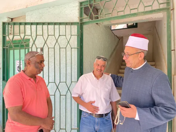 جانب من تفقد أعمال تصحيح الامتحانات 