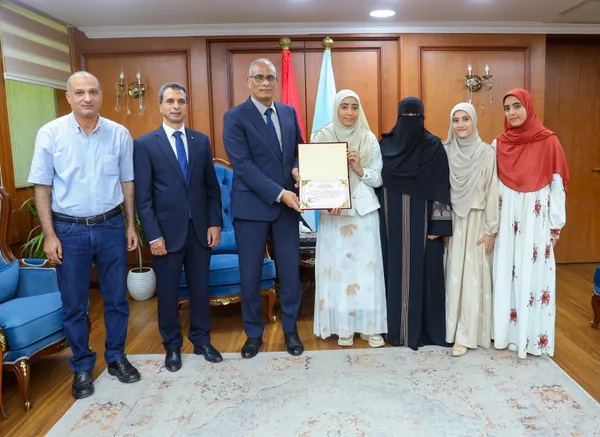 جانب من تكريم أوائل الثانوية العامة بكفر الشيخ 