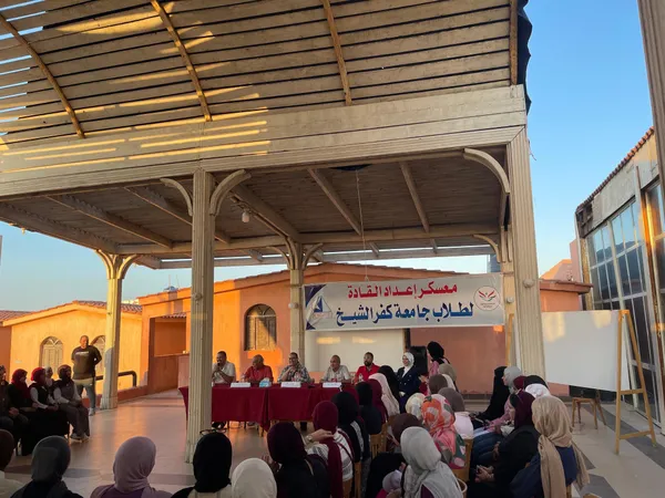حانب من تفقد المعسكر 
