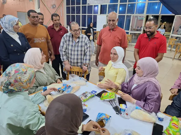 حانب من تفقد المعسكر 