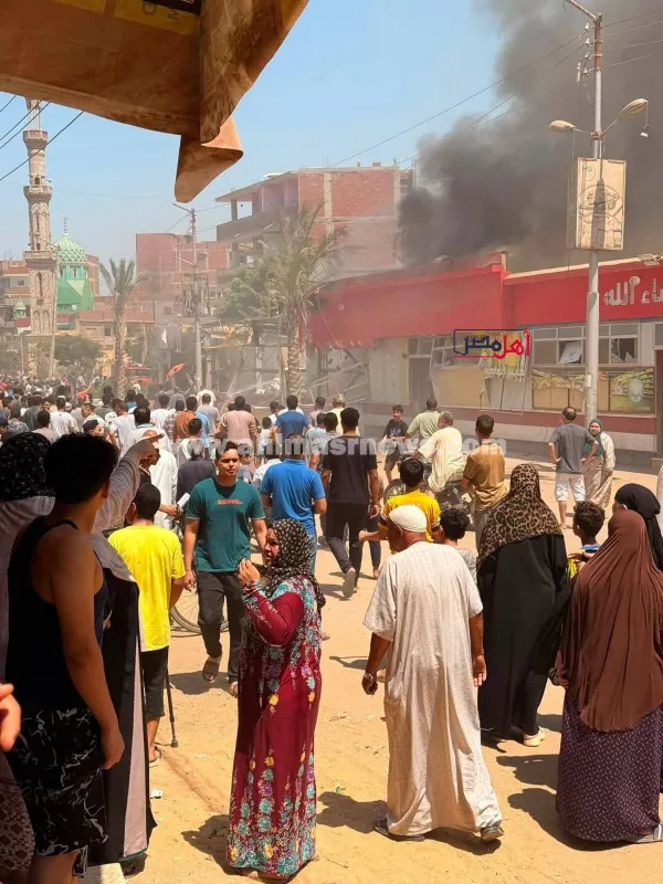 حريق المنوفية