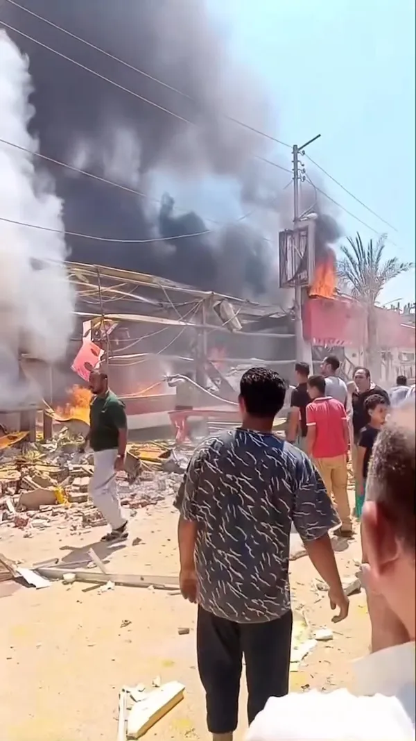 حريق المنوفية 
