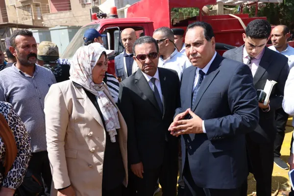 حريق المنوفية 