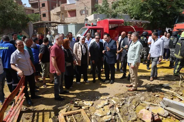 حريق المنوفية 