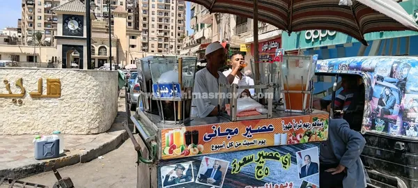 عم صلاح، بائع عصائر بكفر الشيخ 