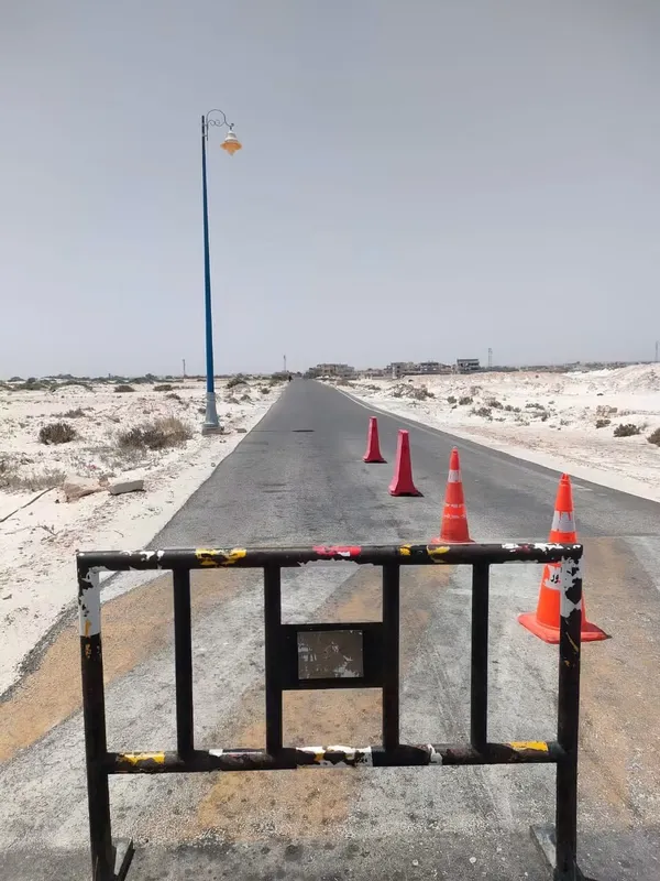 غلق الشواطئ المفتوحة بمطروح 
