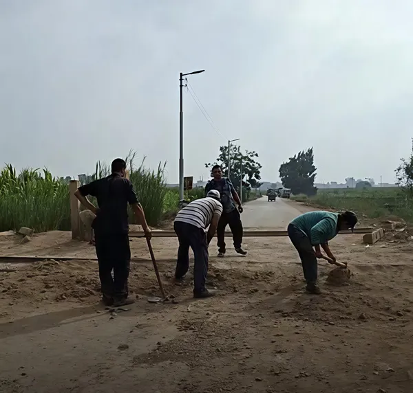 غلق المعبر العشوائي