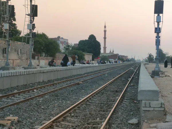 مزلقان القصاصين الجديدة بالإسماعيلية   