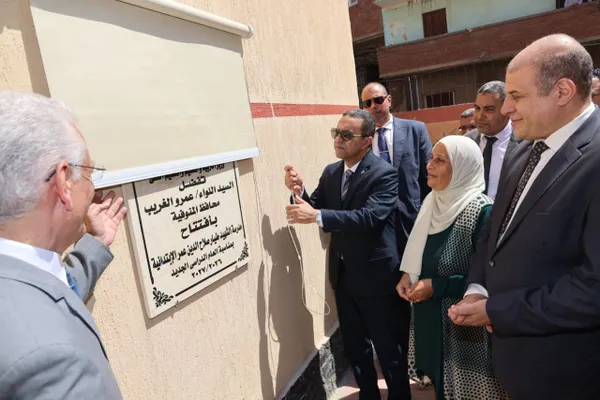 افتتاح مدارس بالمنوفية 
