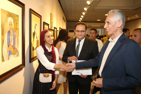 المعرض السنوى الحادى عشر لمواهب الرسم 