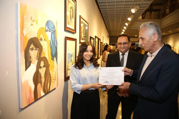 المعرض السنوى الحادى عشر لمواهب الرسم 