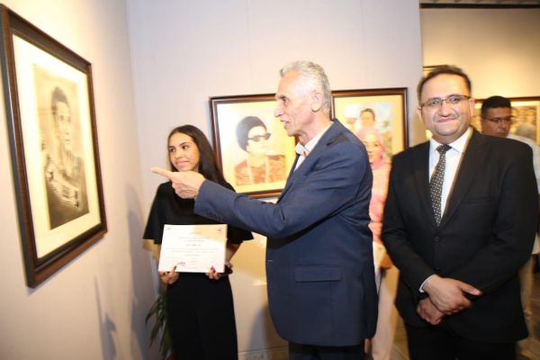 المعرض السنوى الحادى عشر لمواهب الرسم 