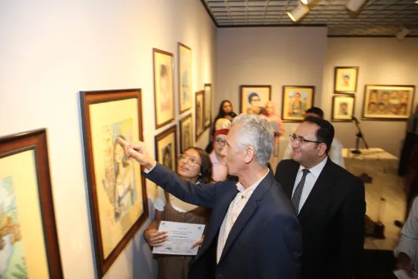 المعرض السنوى الحادى عشر لمواهب الرسم 