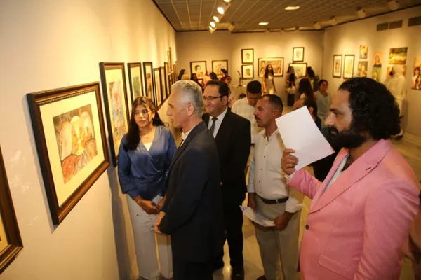 المعرض السنوى الحادى عشر لمواهب الرسم 