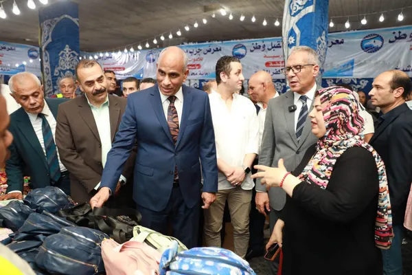 جانب من افتتاح المعرض
