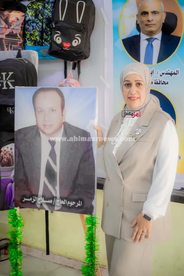 جانب من افتتاح المعرض 