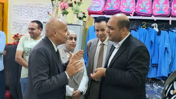 جانب من افتتاح المعرض 