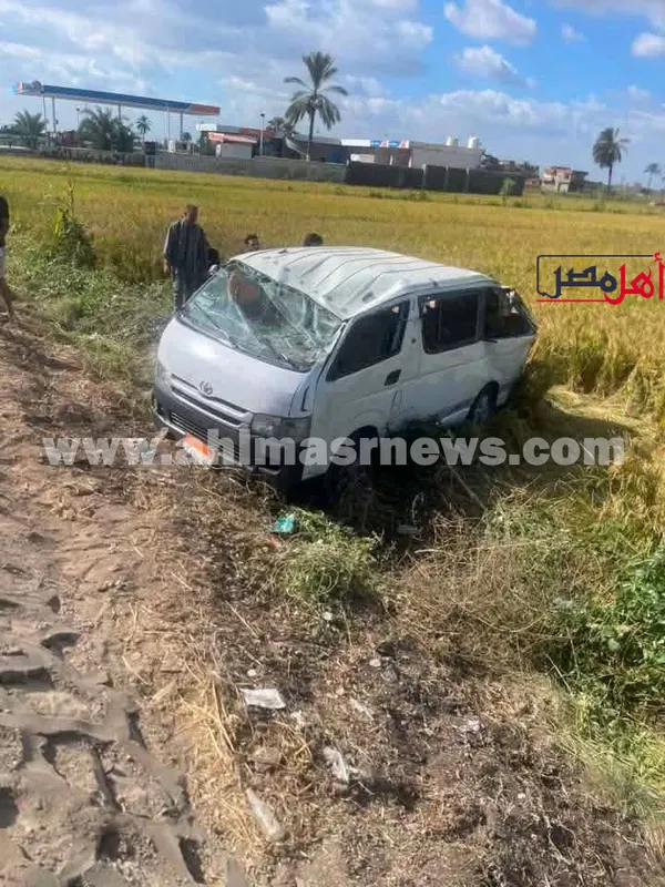 جانب من الحادث 