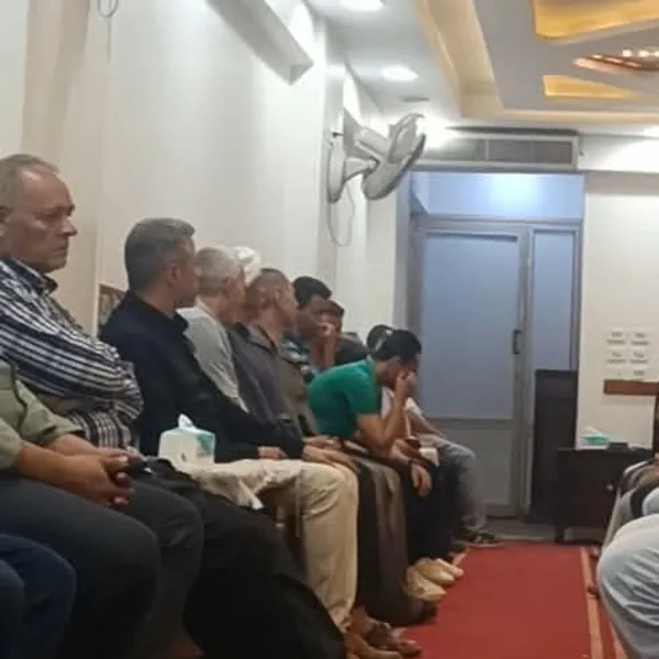 جانب من العزاء 