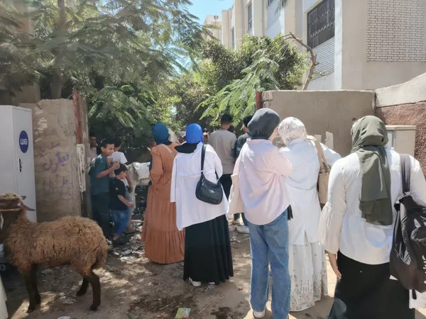 جانب من القافلة 