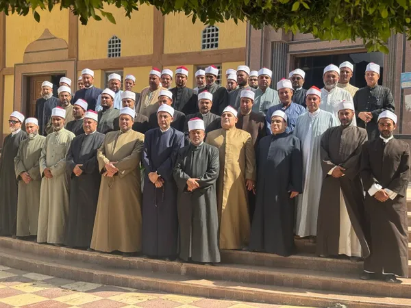 جانب من القافلة الدعوية 