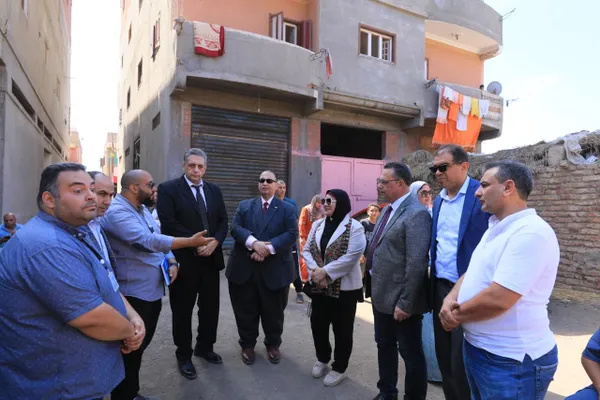 جانب من القافلة الطبية