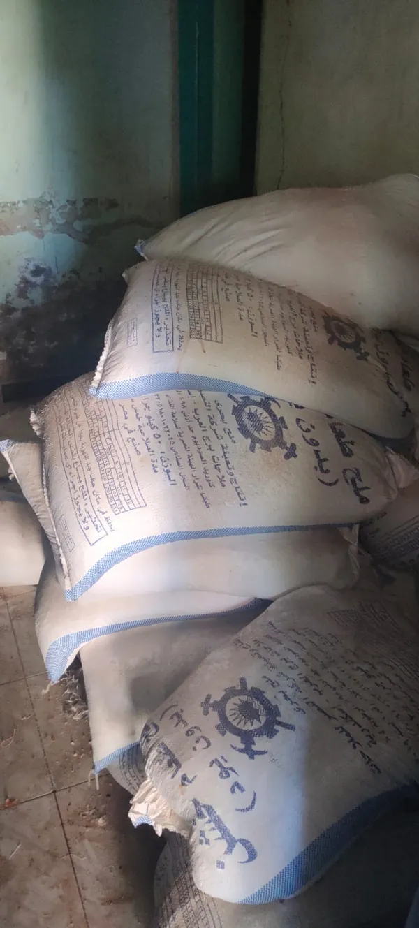 جانب من المضبوطات 