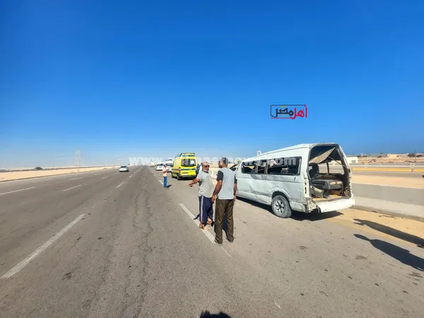حادث ابو مرقيق بمطروح 
