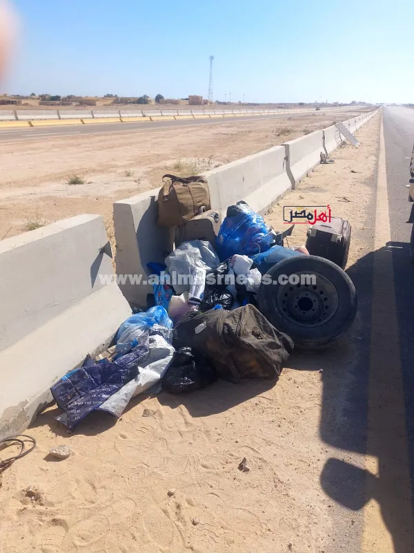حادث ابو مرقيق بمطروح 