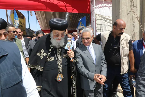 زيارة البابا تواضروس ببنى سويف 