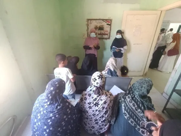 قافلة طبية بقرية البلهاس 