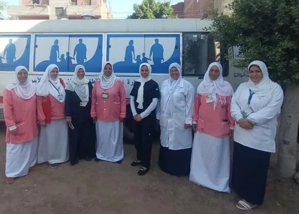 قافلة طبية بقرية قفطان 