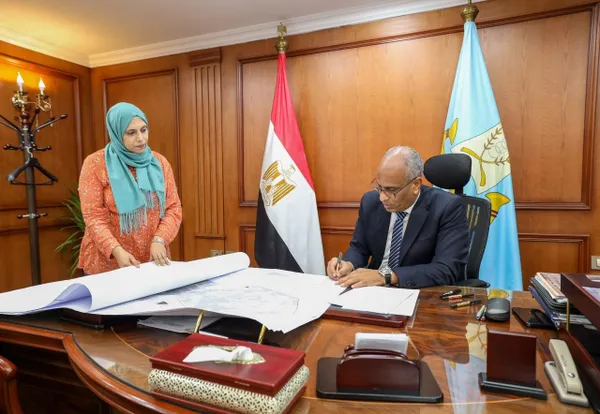 محافظ كفرالشيخ يعتمد المخطط التفصيلي المحدث لمدينة قلين العمراني