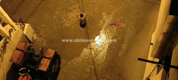 هطول أمطار مفاجئة على كفر الشيخ 