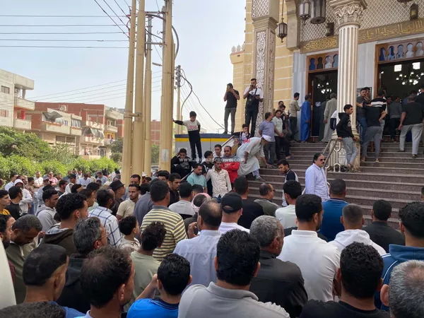 تشييع جثماني الضحيتين
