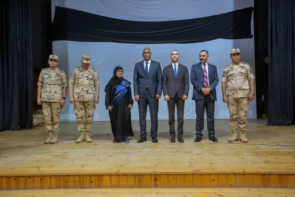 جانب من التكريم 