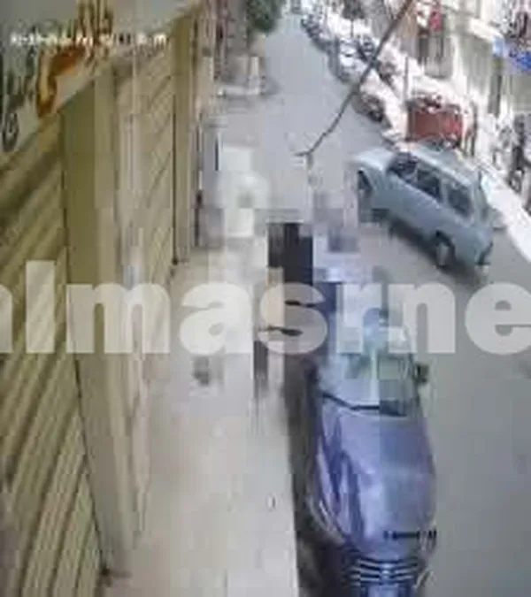 جانب من الحادث 