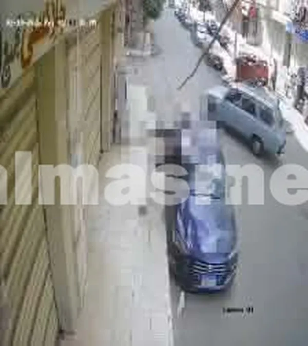 جانب من الحادث 